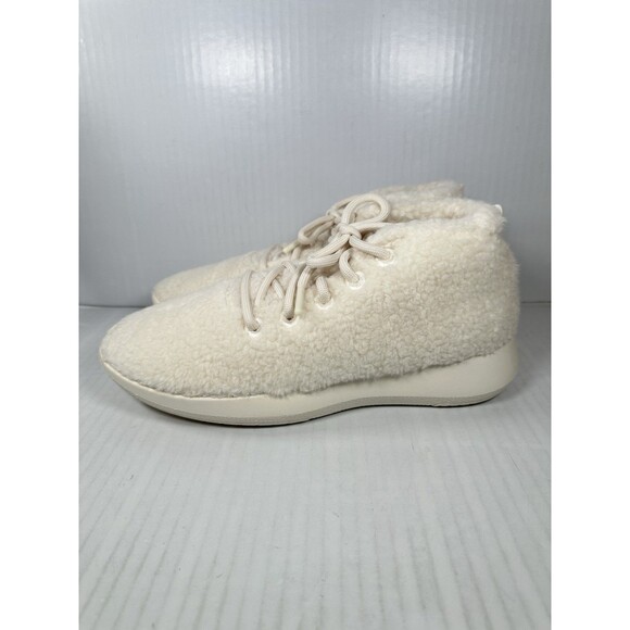 Size 11 Allbirds Wool Runner-Up Mizzle Double Fluff Men Sneakers Shoes White NEW
